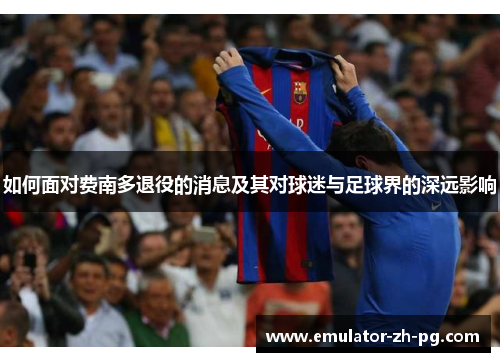 如何面对费南多退役的消息及其对球迷与足球界的深远影响