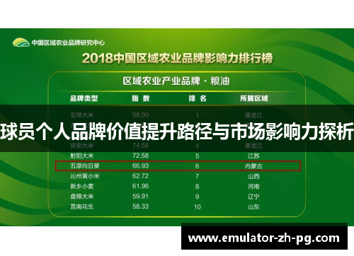 球员个人品牌价值提升路径与市场影响力探析 球员个人品牌价值提升路径与市场影响力探析